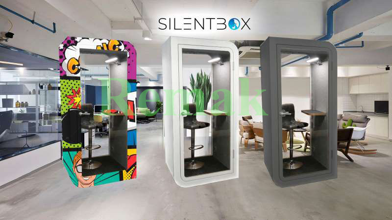 Làm việc trong cabin cách âm di động – Giảm tiếp xúc, giảm nguy cơ lây nhiễm covid tại môi trường công sở